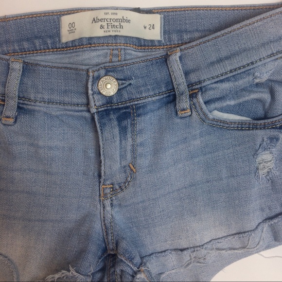 A&F Jean Shorts Denim shorts low waist H - Picture 2 of 7